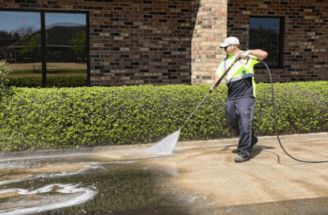 commercial concrete cleaning in rialto